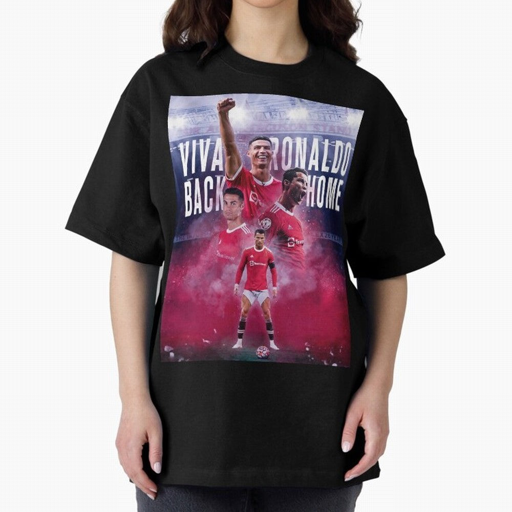 Cristiano Ronaldo Cr7 The Legend Of Manchester United , Ronaldo Gifts, Ronaldo Best Selling , Ronald Oversized T-Shirt Show Your Love for FIFA World Cup 2026 Group Stage Spirit, Made for England, France and Netherlands, Cristiano Ronaldo, Classic