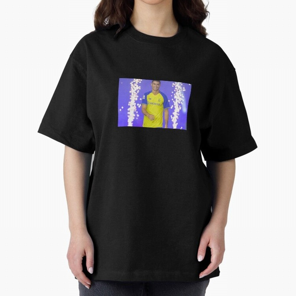 CRISTIANO RONALDO AL NASSR Oversized T-Shirt Support the Legends of Match Day Hype around FIFA World Cup 2026 USA Canada Mexico, Haaland and Mbappe, England, Soccer Culture, Superstar Moments, National Team Dreams and Competitive Fire; Ideal for
