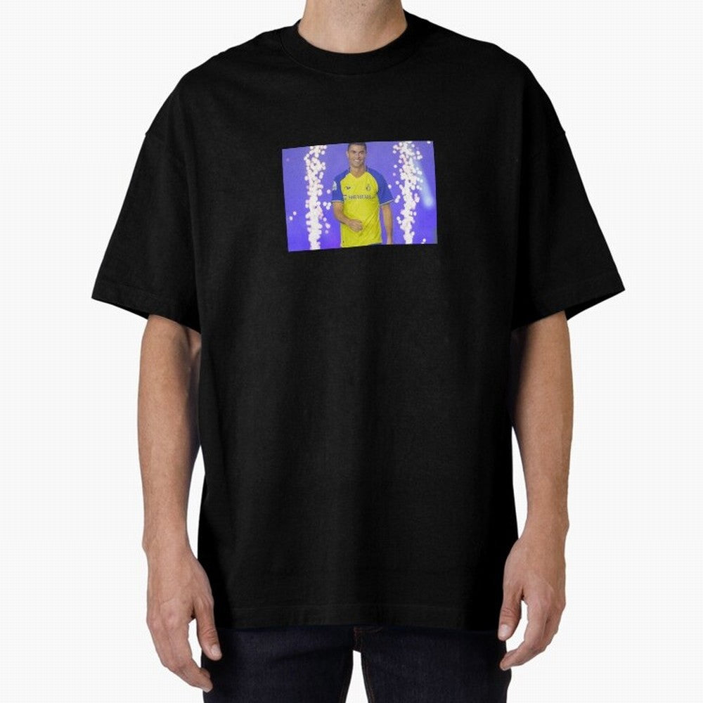 CRISTIANO RONALDO AL NASSR Oversized T-Shirt Support the Legends of Match Day Hype around FIFA World Cup 2026 USA Canada Mexico, Haaland and Mbappe, England, Soccer Culture, Superstar Moments, National Team Dreams and Competitive Fire; Ideal for