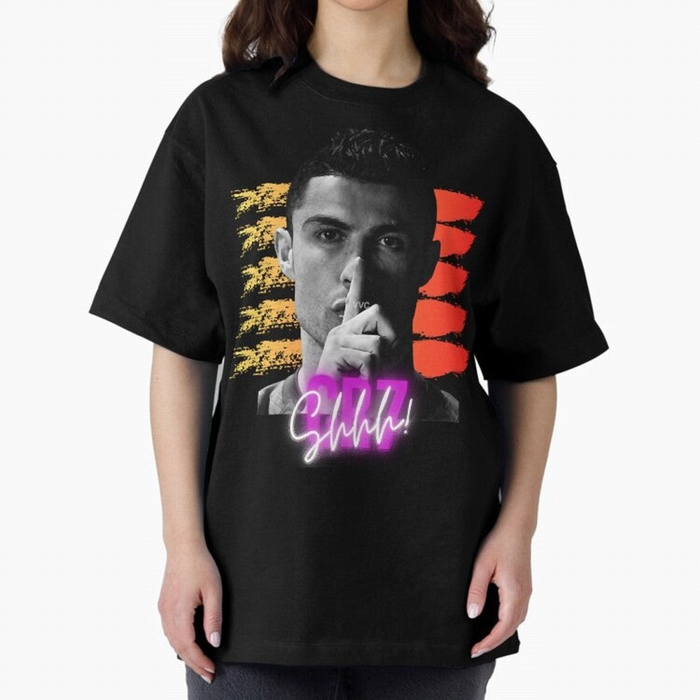 Cristiano Ronaldo cr7 portugal Oversized T-Shirt Keep the Legacy of FIFA World Cup 2026 Group Stage for Fans of CR7 and Messi and Brazil, Bringing Tournament Hype, Historic Matchups, Family Viewing Parties and Global Sports Pride; Perfect for