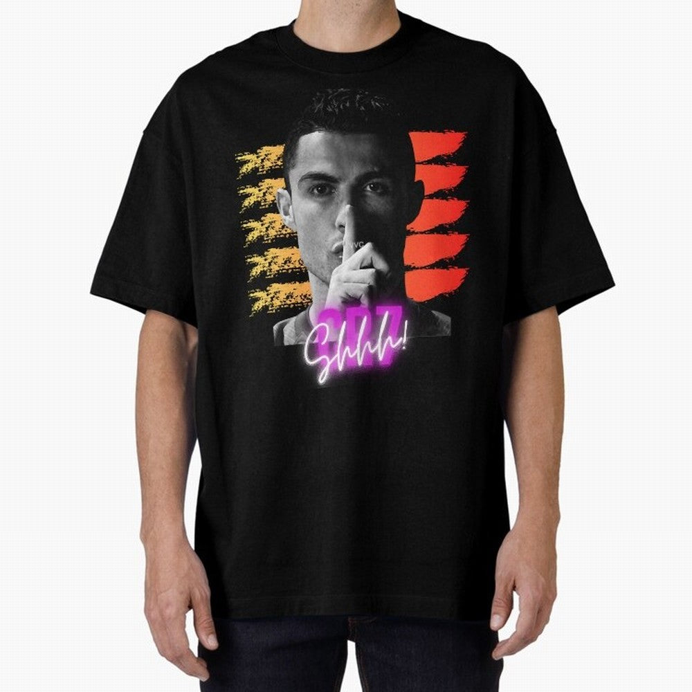 Cristiano Ronaldo cr7 portugal Oversized T-Shirt Keep the Legacy of FIFA World Cup 2026 Group Stage for Fans of CR7 and Messi and Brazil, Bringing Tournament Hype, Historic Matchups, Family Viewing Parties and Global Sports Pride; Perfect for