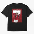 Cristiano Ronaldo Oversized T-Shirt Celebrate the Biggest Stage of FIFA World Cup 2026 Group Stage for Fans of Cristiano Ronaldo, Haaland and CR7 and Portugal, Bringing Championship Spirit, Famous Goals, Roaring Crowds and International Football
