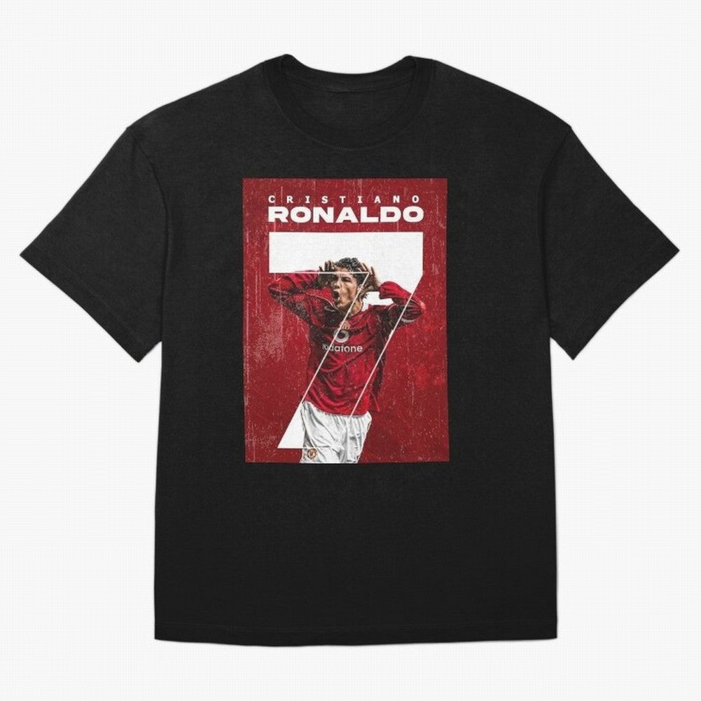 Cristiano Ronaldo Oversized T-Shirt Celebrate the Biggest Stage of FIFA World Cup 2026 Group Stage for Fans of Cristiano Ronaldo, Haaland and CR7 and Portugal, Bringing Championship Spirit, Famous Goals, Roaring Crowds and International Football