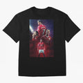 CR7 Art Wallpaper Ronaldo Posters Oversized T-Shirt Build FIFA World Cup 2026 Group Stage Inspired by Messi, Neymar and Mbappe, Netherlands Energy, Vintage Soccer Flavor, Modern Football Stars, National Flags and Final Night Emotion; Ideal for Fans