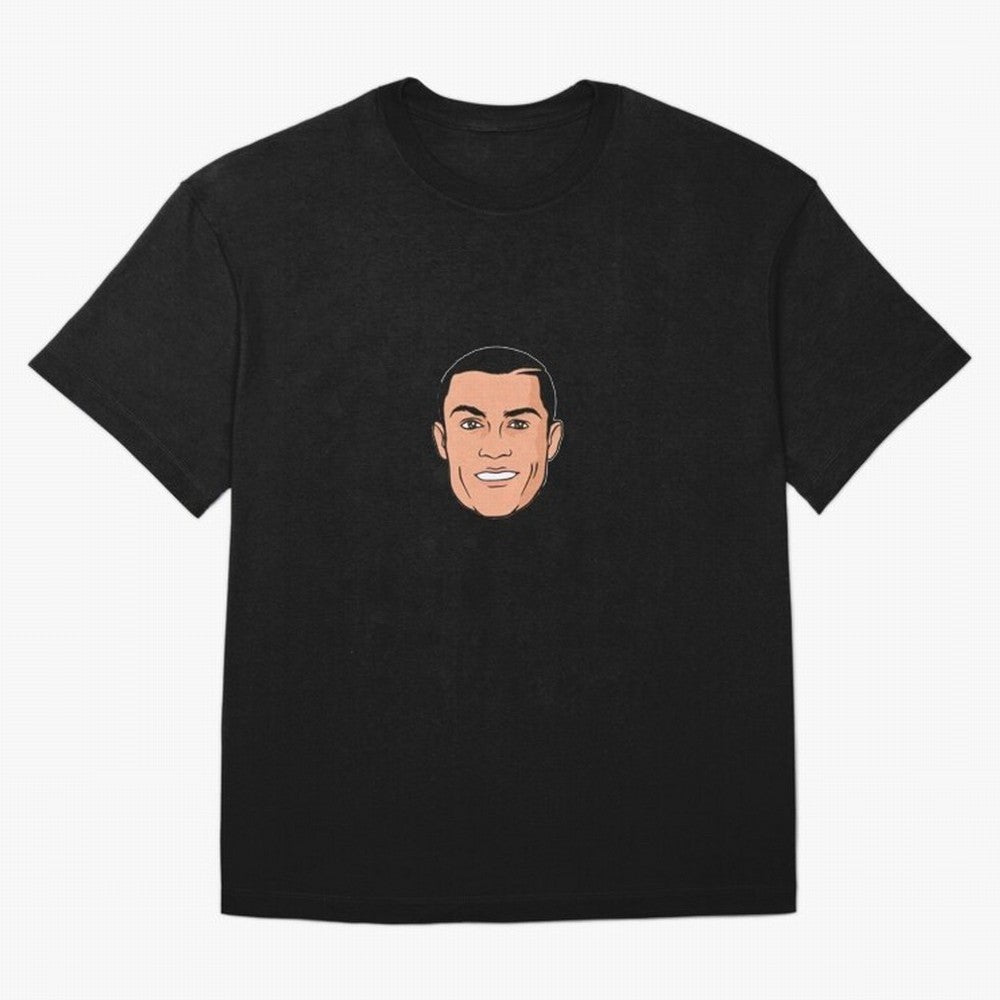 CR7 , Cristiano Ronaldo fan-art Oversized T-Shirt Back Your Heroes with FIFA World Cup 2026 Group Stage Highlighting Messi, CR7 and Mbappe, England Energy, Supporter Pride, Iconic Celebrations, Legendary Names and Global Match Day Energy; Ideal for