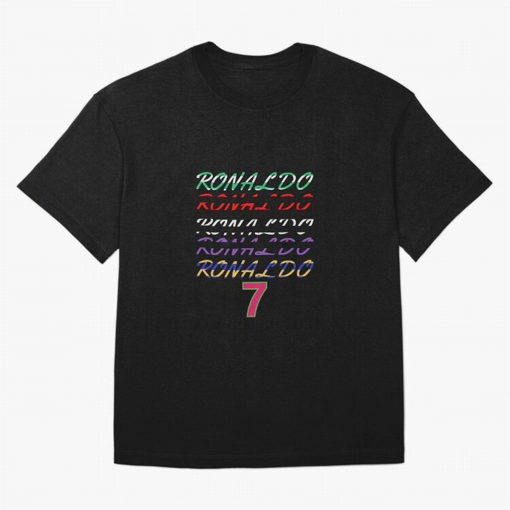 WITH CR7 RONALDO - ALL CAREER Oversized T-Shirt Bring Bold Fan Energy to FIFA World Cup 2026 USA Canada Mexico Spirit, Driven by Netherlands, CR7 and Messi, Football Passion, Legendary Performances, Festival Vibes and Supporter Community; Perfect