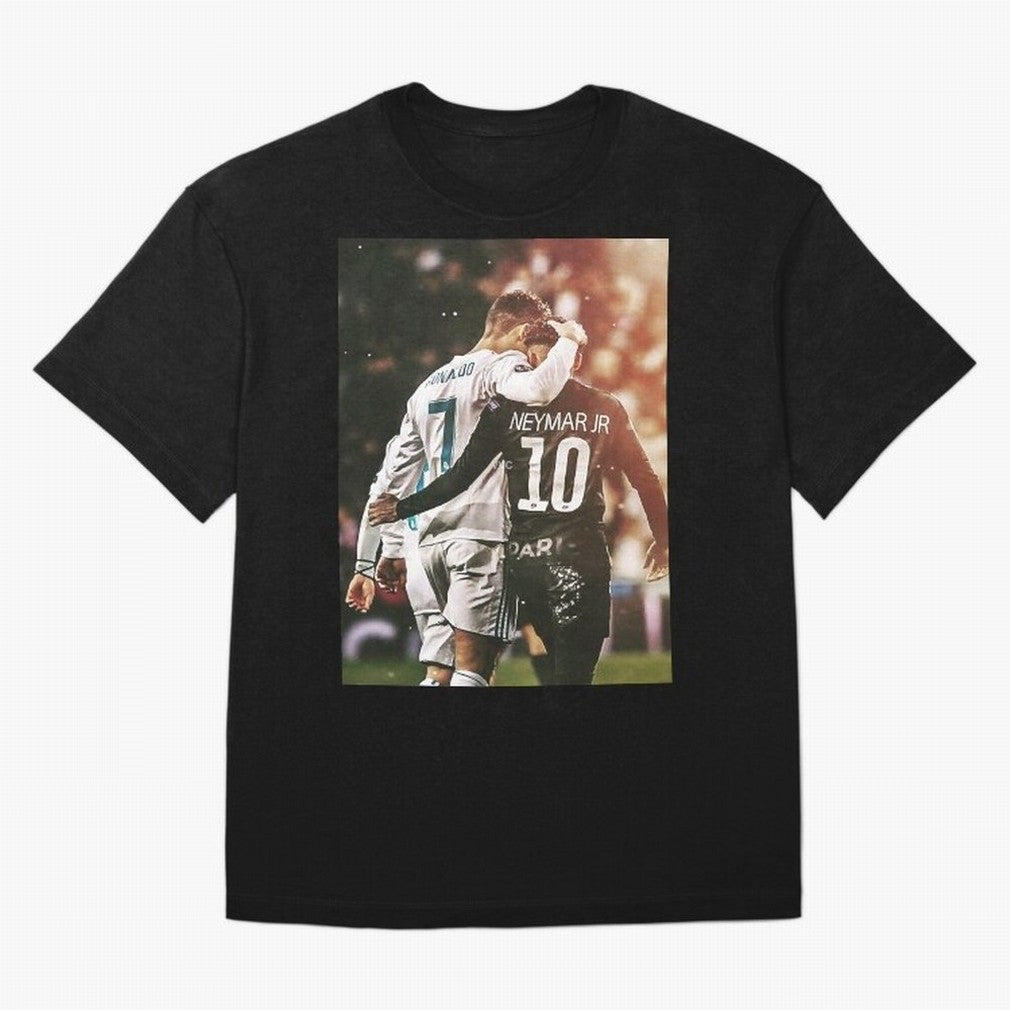CR7 N Neymar Oversized T-Shirt Create FIFA World Cup 2026 USA Canada Mexico for Fans of Cristiano Ronaldo, Haaland and CR7 and Argentina, Bringing Match Day Excitement, Supporter Culture, Golden Goals and Global Football Passion; Perfect for