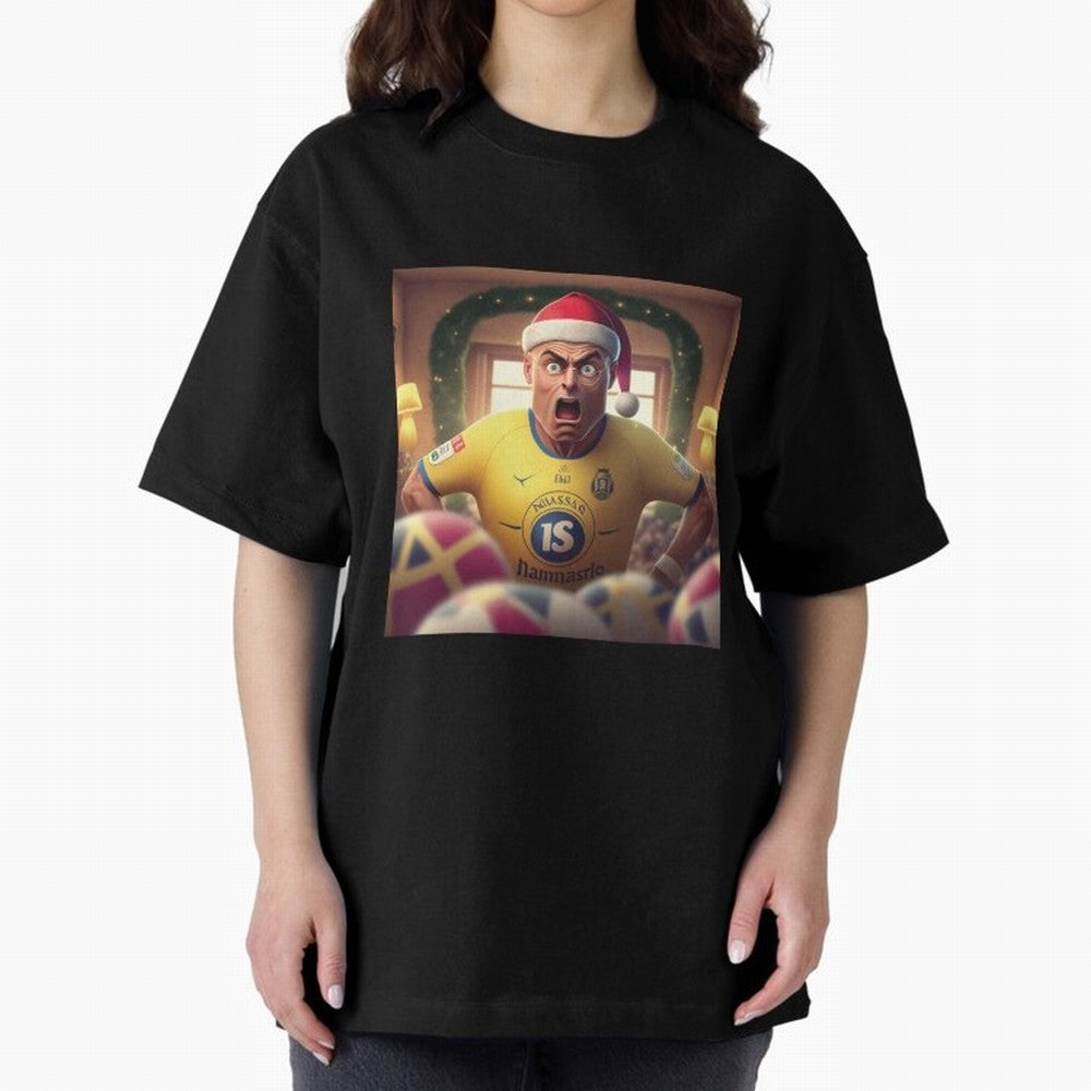 cristiano ronaldo al nassr jersey Oversized T-Shirt Make Every Kick Count in Match Day Hype around FIFA World Cup 2026 Group Stage, Haaland and Mbappe, Brazil, Soccer Culture, Superstar Moments, National Team Dreams and Competitive Fire; Perfect