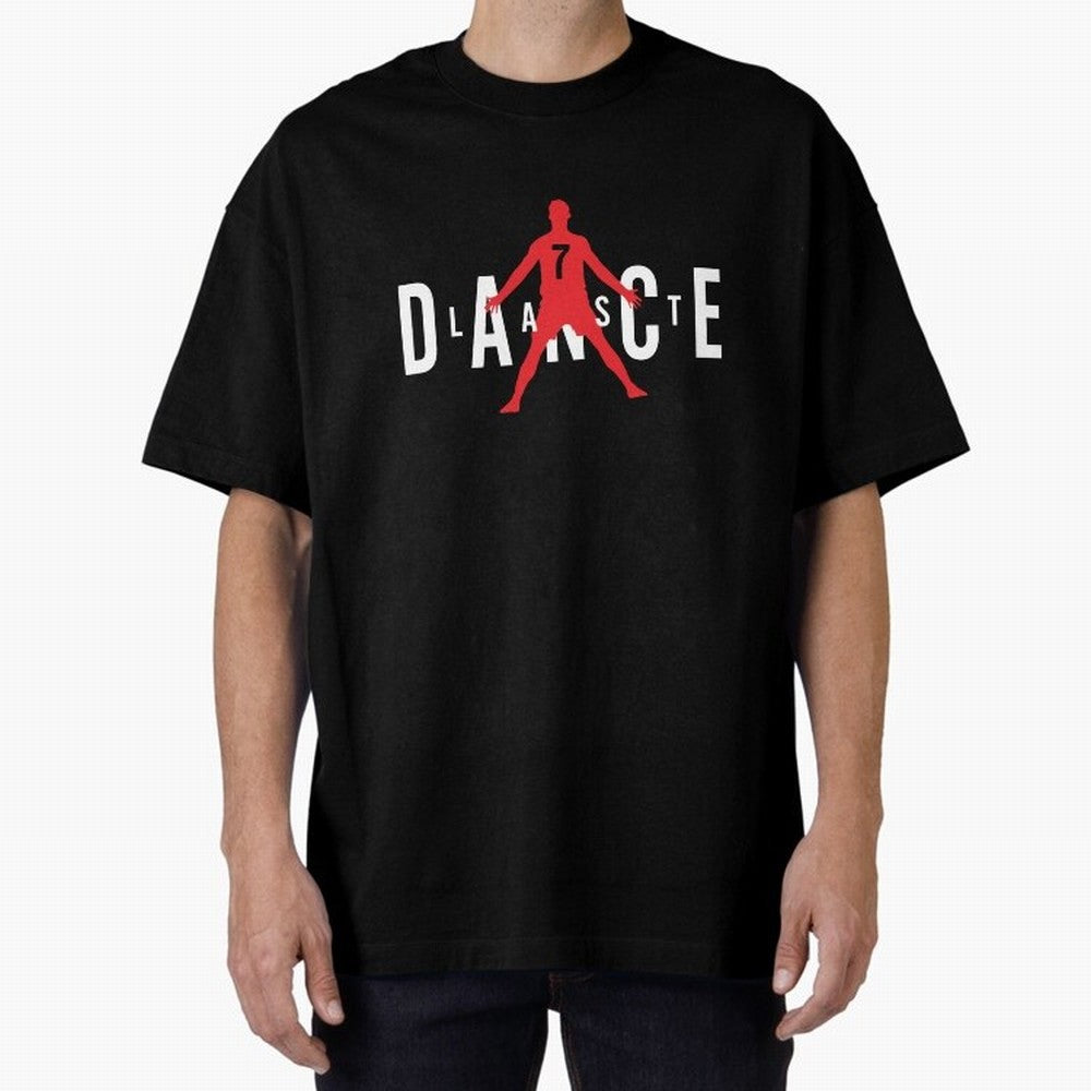 The Last Dance CR7 Oversized T-Shirt Join the Global Buzz around FIFA World Cup 2026 USA Canada Mexico Spirit, Made for Argentina and Brazil, Cristiano Ronaldo, Football Festival Excitement, Trophy Ambitions, Country Rivalries and Star Player Buzz;