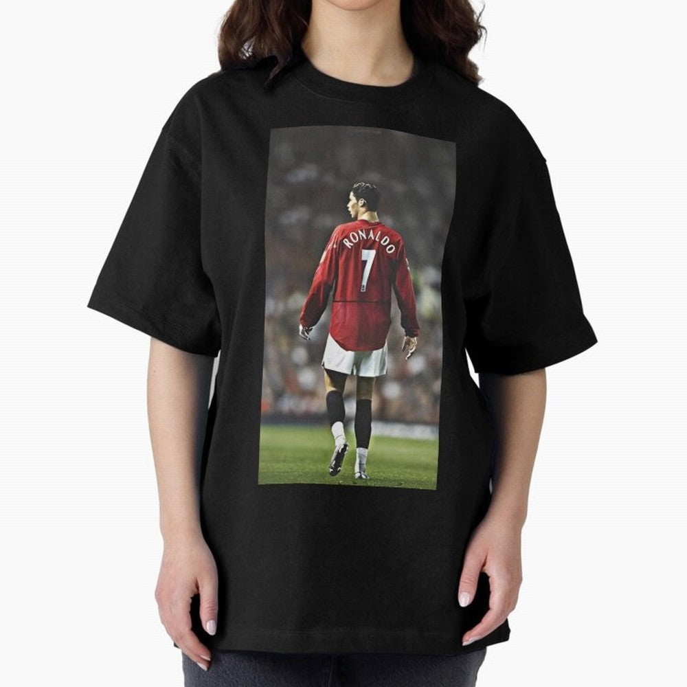 Cr7 Oversized T-Shirt Celebrate Classic Football Spirit in Match Day Hype around FIFA World Cup 2026, Cristiano Ronaldo, Haaland and CR7, Argentina and Brazil, Global Supporter Spirit, Legendary Goals, National Colors and Tournament Celebration;