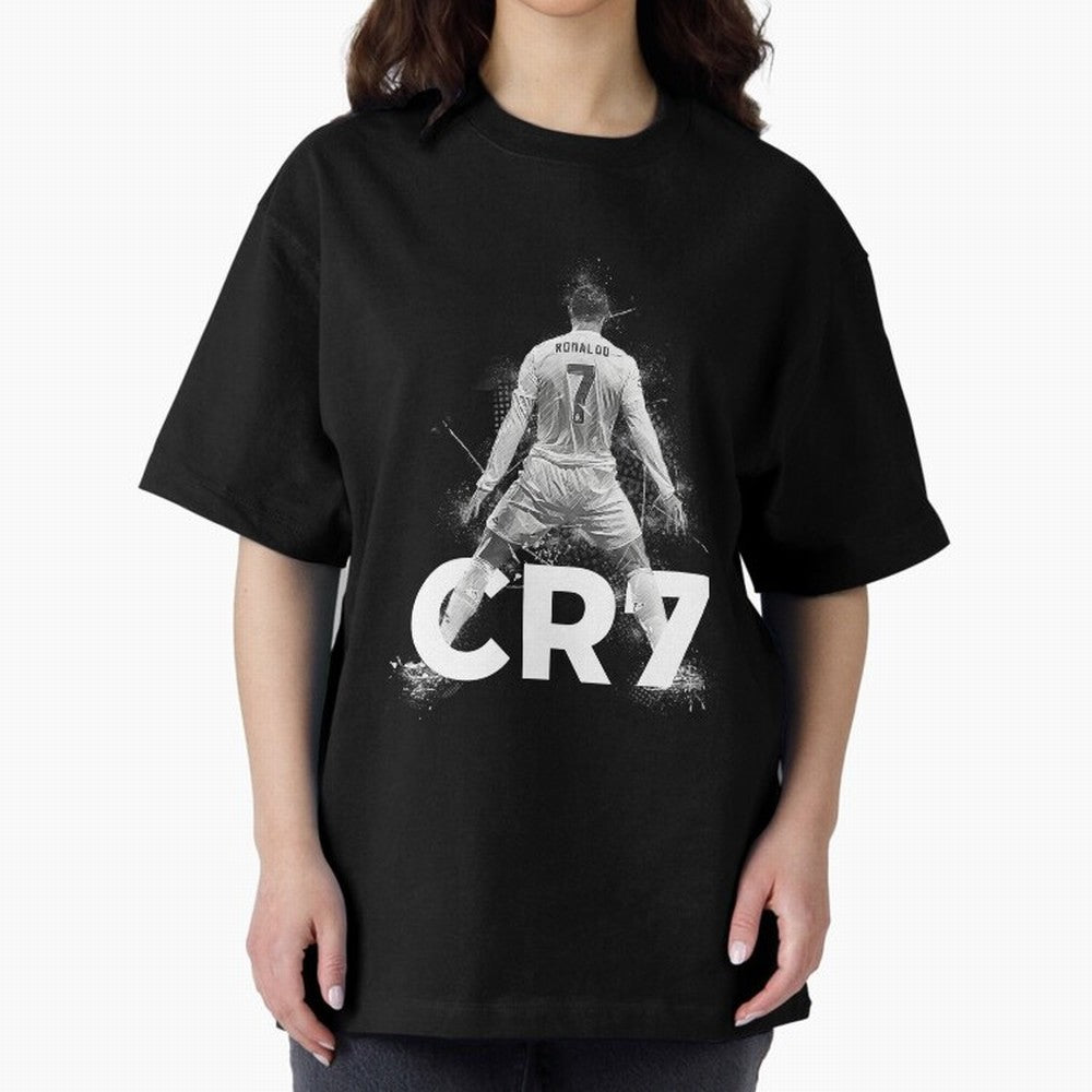 Cristiano Ronaldo CR7 Oversized T-Shirt Keep the Legacy of the FIFA World Cup 2026 Group Stage Journey through Messi, Neymar and Mbappe Highlights, England Pride, Match Day Excitement, Supporter Culture, Golden Goals and Global Football Passion;