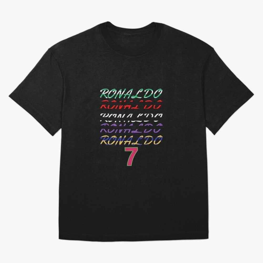 LOVE CR7 RONALDO - ALL CAREER Oversized T-Shirt Bring Champion Energy into Global Football Passion for FIFA World Cup 2026 Group Stage, Driven by Cristiano Ronaldo, Spain, Classic Soccer Heritage, Championship Pressure, Fan Loyalty and