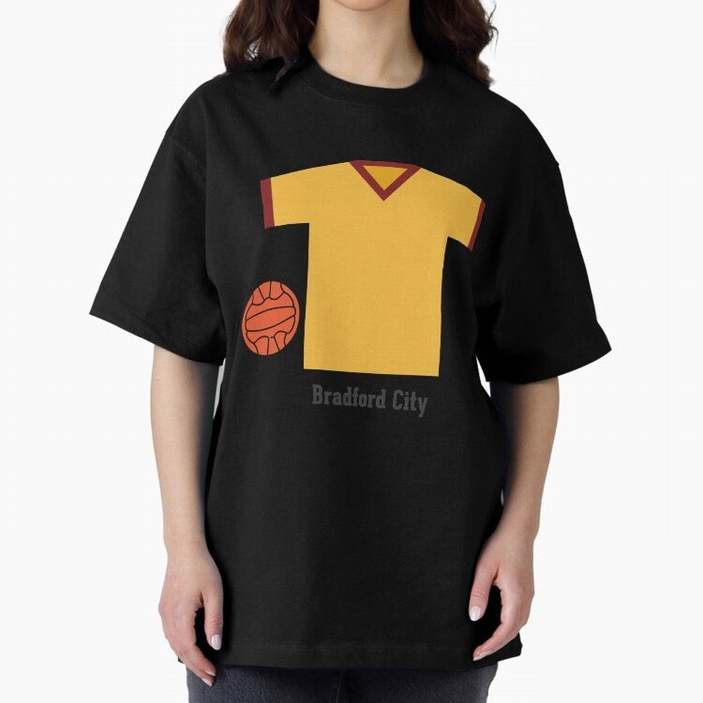 Bradford City Oversized T-Shirt Represent Fans Who Live for FIFA World Cup 2026 USA Canada Mexico Driven by Messi, CR7 and Mbappe, England and Germany Energy, Sports Nostalgia, International Competition, Famous Players and Unforgettable Victories;