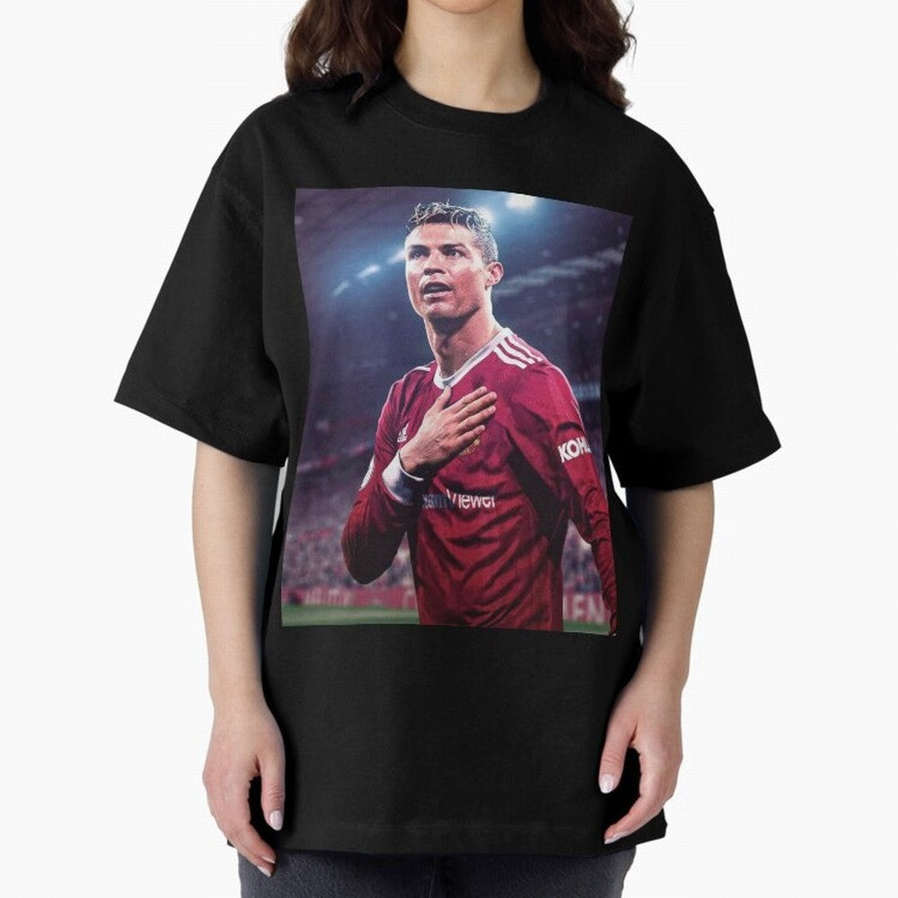 Cristiano Ronaldo New Oversized T-Shirt Honor FIFA World Cup 2026 for Fans of Mbappe and France, Bringing Stadium Chants, National Pride, Trophy Dreams and Unforgettable Football Memories; Built for Supporters Chasing Trophy Dreams, Final Match