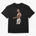 Cristiano Ronaldo - Celebration - CR7 - Black Oversized T-Shirt Celebrate Classic Football Spirit in Match Day Hype around FIFA World Cup 2026, CR7, Argentina and Brazil, Football History, Final Match Energy, Crowd Noise and Once in a Lifetime