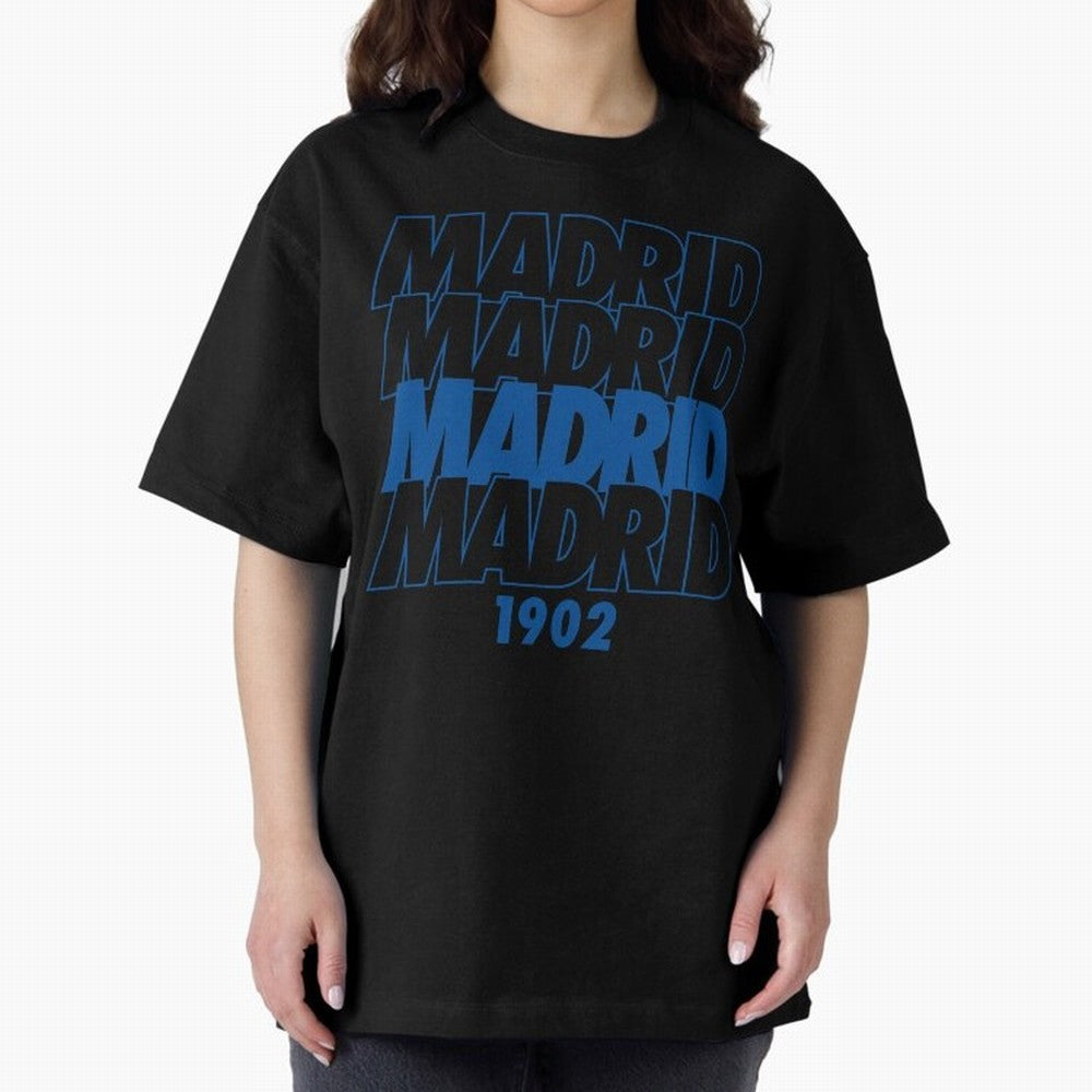Real Madrid Oversized T-Shirt Celebrate Golden Goal Energy in the FIFA World Cup 2026 Group Stage Journey through Cristiano Ronaldo, Haaland and CR7 Highlights, Brazil Pride, Worldwide Fan Energy, Dramatic Goals, Stadium Lights and Championship