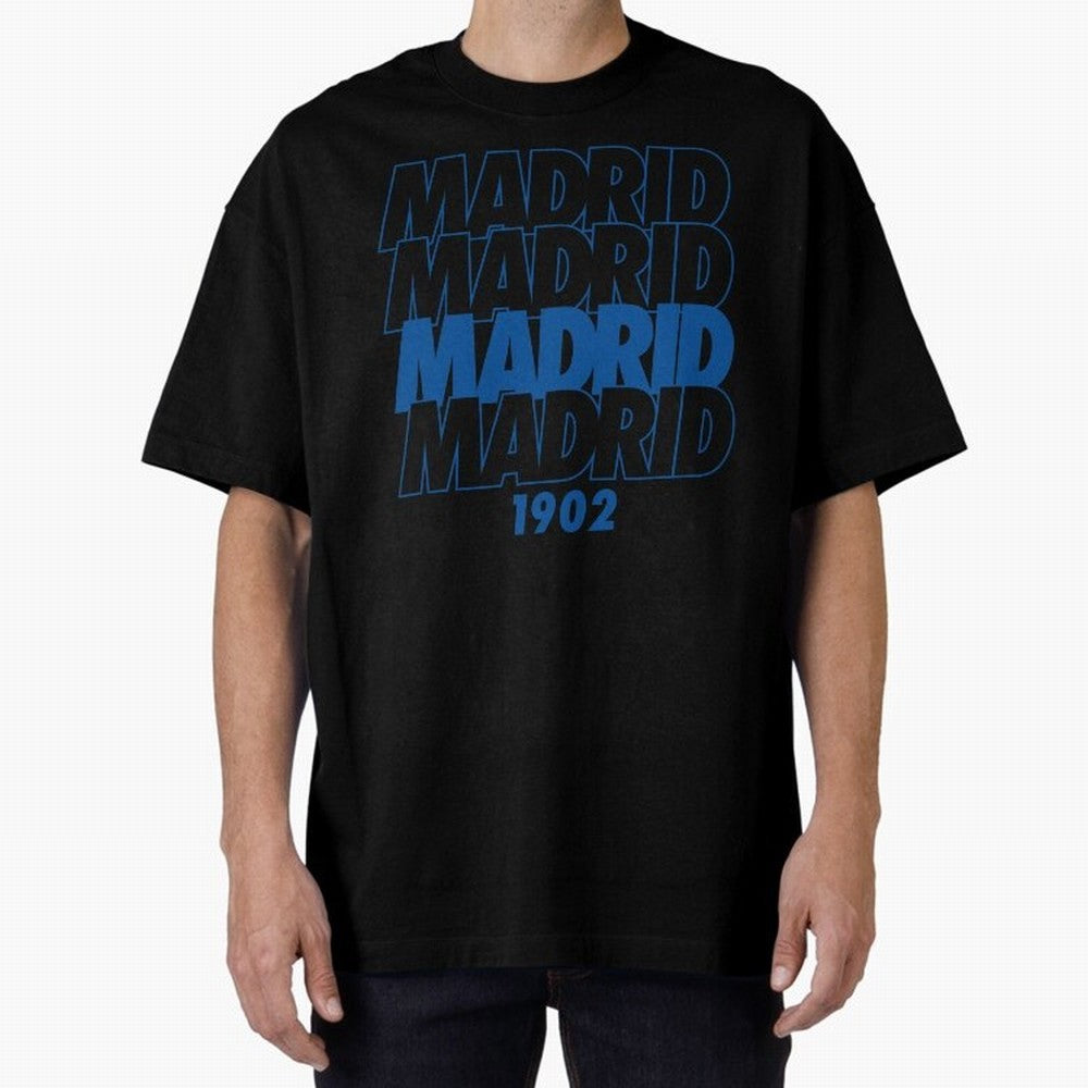 Real Madrid Oversized T-Shirt Celebrate Golden Goal Energy in the FIFA World Cup 2026 Group Stage Journey through Cristiano Ronaldo, Haaland and CR7 Highlights, Brazil Pride, Worldwide Fan Energy, Dramatic Goals, Stadium Lights and Championship