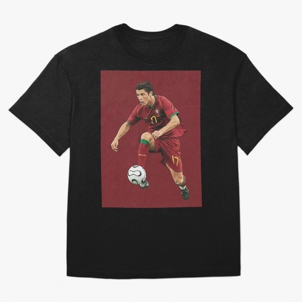 Ronaldo Oversized T-Shirt Bring World Football Passion into Match Day Hype around FIFA World Cup 2026 USA Canada Mexico, Mbappe and Neymar, France and Portugal, Game Day Rituals, Football Legends, Country Pride and the Road to the Final; Ideal for