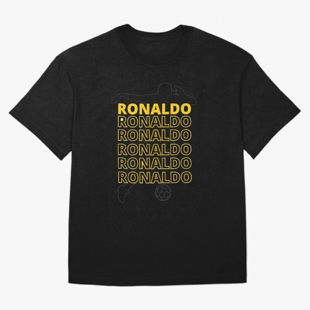 Ronaldo Oversized T-Shirt Celebrate Golden Goal Energy in Match Day Hype around FIFA World Cup 2026, CR7, Argentina and Brazil, Worldwide Fan Energy, Dramatic Goals, Stadium Lights and Championship Celebrations; Ideal for Football Dads, Football