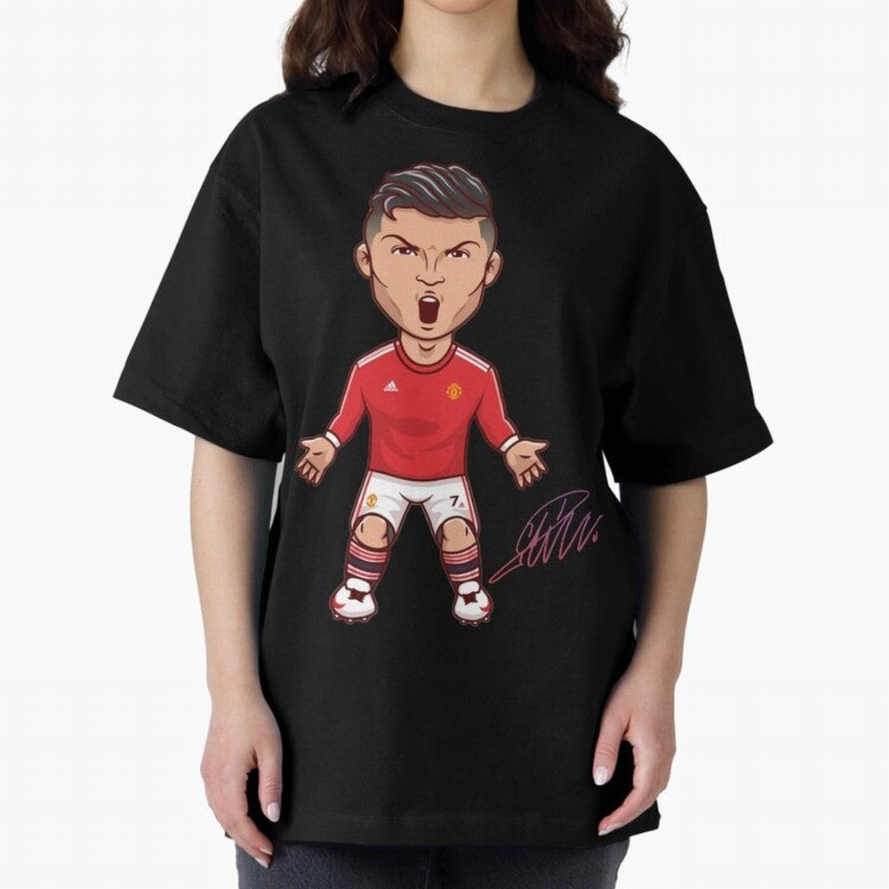 Cristiano Ronaldo CR7 Signature Oversized T-Shirt Back the Journey through FIFA World Cup 2026 USA Canada Mexico Made for Cristiano Ronaldo, Haaland and CR7, France Energy, Classic Soccer Heritage, Championship Pressure, Fan Loyalty and