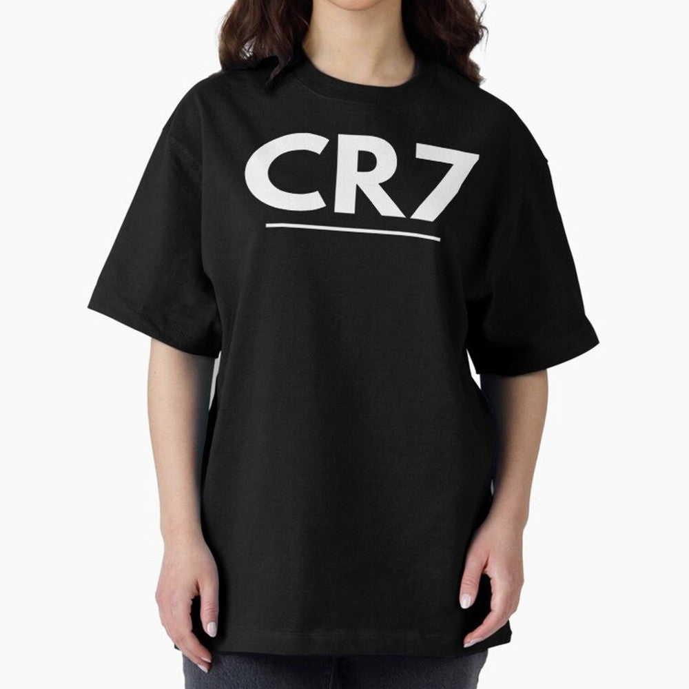 CR7 Oversized T-Shirt Make Your Look Match FIFA World Cup 2026 Spirit, with England, France and Netherlands, Mbappe, Vintage Soccer Flavor, Modern Football Stars, National Flags and Final Night Emotion; Made for Collectors Who Enjoy Iconic Players,