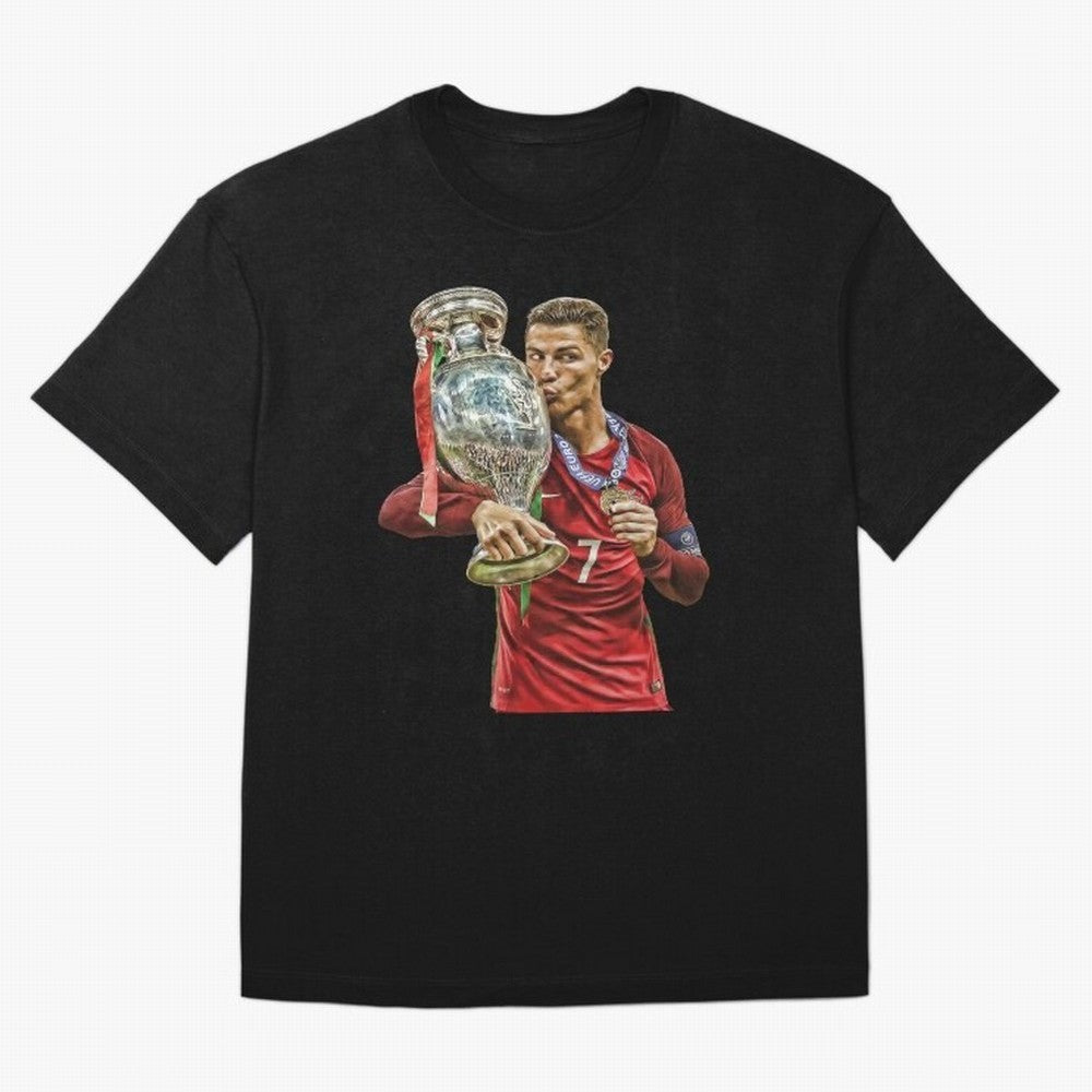 Cristiano Ronaldo Oversized T-Shirt Share FIFA World Cup 2026 USA Canada Mexico for Fans of Cristiano Ronaldo and Argentina, France and Brazil, Bringing Tournament Hype, Historic Matchups, Family Viewing Parties and Global Sports Pride; Built for