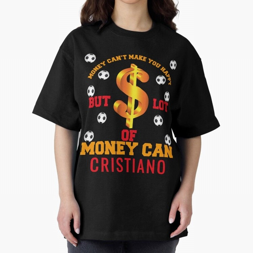 Cristiano Ronaldo al nassr Oversized T-Shirt Spotlight Global Football Passion for FIFA World Cup 2026 USA Canada Mexico, with Messi and Cristiano Ronaldo, England, France and Netherlands, Soccer Culture, Superstar Moments, National Team Dreams and