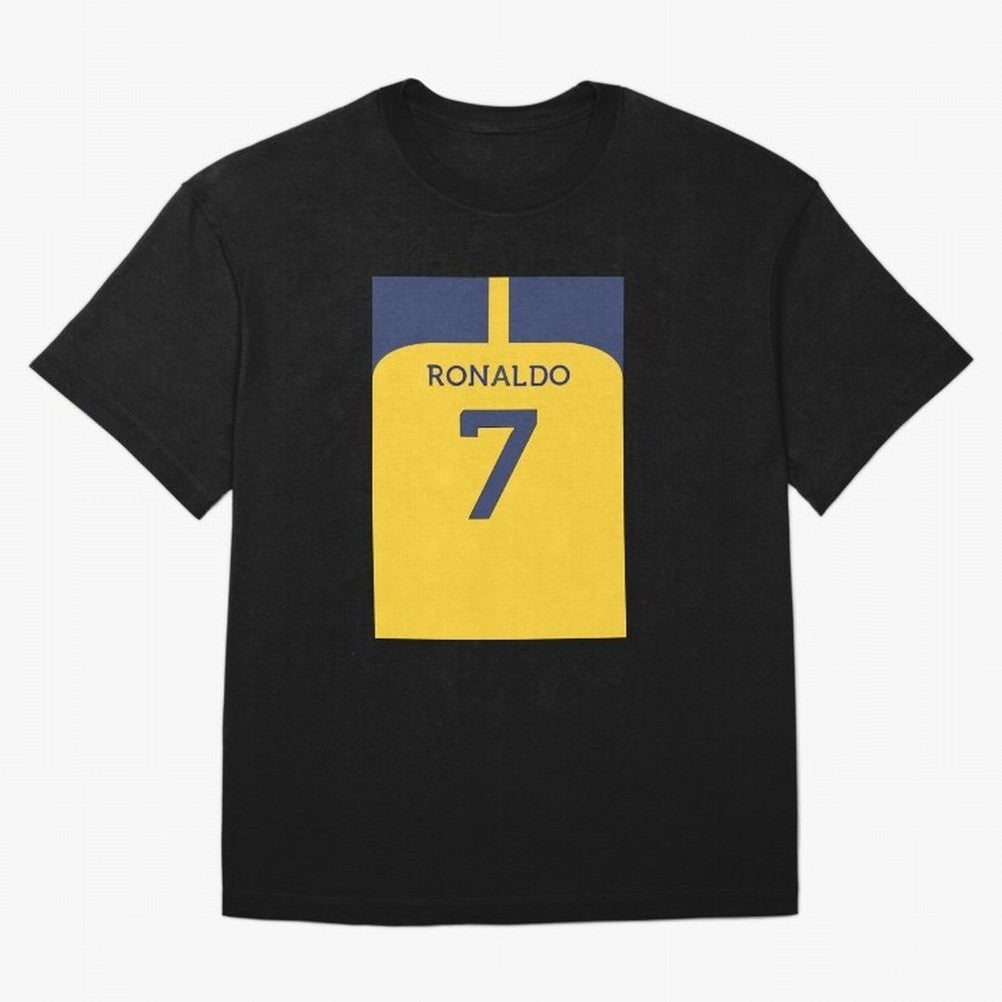 Cristiano Ronaldo Al Nassr Oversized T-Shirt Show Up for the Glory of Global Football Passion for FIFA World Cup 2026 Group Stage, Built around Neymar, Germany, Game Day Rituals, Football Legends, Country Pride and the Road to the Final; Great for