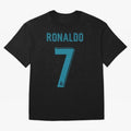 Cristiano Ronaldo 2018 Oversized T-Shirt Represent Fans Who Live for the FIFA World Cup 2026 USA Canada Mexico Journey through Mbappe Highlights, Netherlands Pride, Stadium Memories, Football Loyalty, International Chants and Championship
