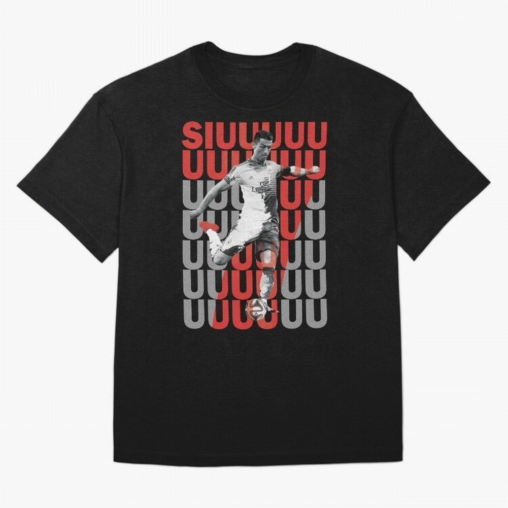 Siuuuuuu Cristiano Ronaldo Classic Oversized T-Shirt Join FIFA World Cup 2026 USA Canada Mexico with Cristiano Ronaldo, Haaland and CR7, Brazil Energy, Classic Soccer Heritage, Championship Pressure, Fan Loyalty and International Pride; Great for