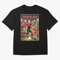 Ronaldo Oversized T-Shirt Celebrate National Team Dreams in the FIFA World Cup 2026 Journey through CR7 Highlights, Brazil Pride, Championship Spirit, Famous Goals, Roaring Crowds and International Football Unity; Ideal for Passionate Fans Who Love