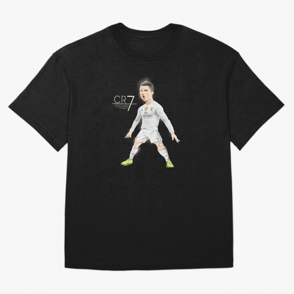 CR7 Oversized T-Shirt Back Your Heroes with FIFA World Cup 2026 Group Stage for Fans of Messi and Cristiano Ronaldo and England and Germany, Bringing Vintage Soccer Flavor, Modern Football Stars, National Flags and Final Night Emotion; Ideal for