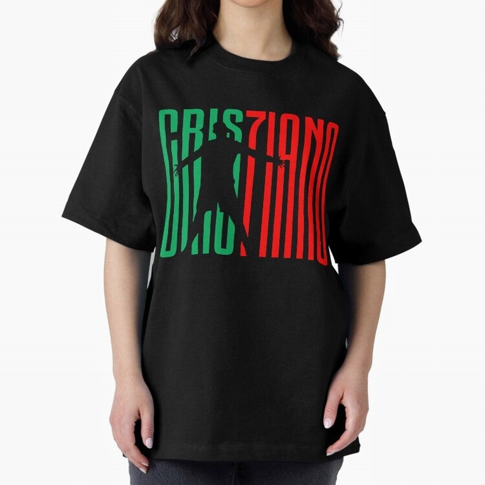 Cristiano Ronaldo 7 Oversized T-Shirt Fuel Your Fan Pride for Match Day Hype around FIFA World Cup 2026 Group Stage, Neymar, England, Worldwide Fan Energy, Dramatic Goals, Stadium Lights and Championship Celebrations; Perfect for Supporters Who