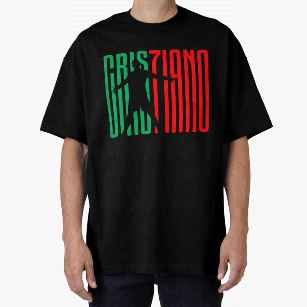 Cristiano Ronaldo 7 Oversized T-Shirt Fuel Your Fan Pride for Match Day Hype around FIFA World Cup 2026 Group Stage, Neymar, England, Worldwide Fan Energy, Dramatic Goals, Stadium Lights and Championship Celebrations; Perfect for Supporters Who