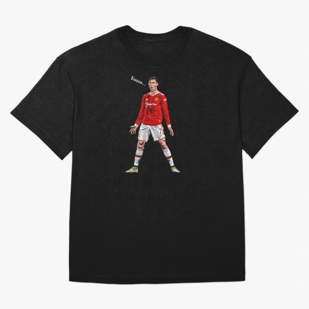 Christiano Ronaldo CR7 Siuuuuu... Oversized T-Shirt Live for the Drama of the FIFA World Cup 2026 Journey through Mbappe Highlights, England and Germany Pride, Match Day Excitement, Supporter Culture, Golden Goals and Global Football Passion; Made