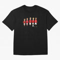 Legend 7 Oversized T-Shirt Enjoy the Biggest Football Party of Global Football Passion for FIFA World Cup 2026 USA Canada Mexico, Celebrating Neymar, Haaland and Cristiano Ronaldo, France, Champion Mindset, Group Stage Buzz, Knockout Tension and