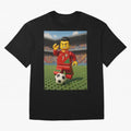 Block CR7 Oversized T-Shirt Bring a Champion Mindset to FIFA World Cup 2026 Inspired by CR7, England, France and Netherlands Energy, Classic Soccer Heritage, Championship Pressure, Fan Loyalty and International Pride; Great for Watch Parties,