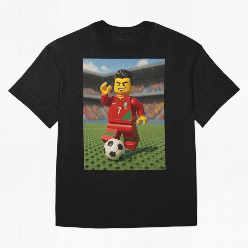 Block CR7 Oversized T-Shirt Bring a Champion Mindset to FIFA World Cup 2026 Inspired by CR7, England, France and Netherlands Energy, Classic Soccer Heritage, Championship Pressure, Fan Loyalty and International Pride; Great for Watch Parties,