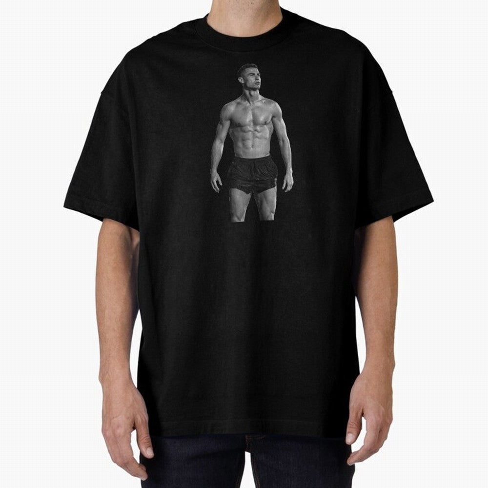 Cristiano Ronaldo Oversized T-Shirt Celebrate Fan Favorites in Global Football Passion for FIFA World Cup 2026, Celebrating Mbappe, England, France and Netherlands, Goal Celebration Energy, Supporter Heritage, Football Icons and Worldwide