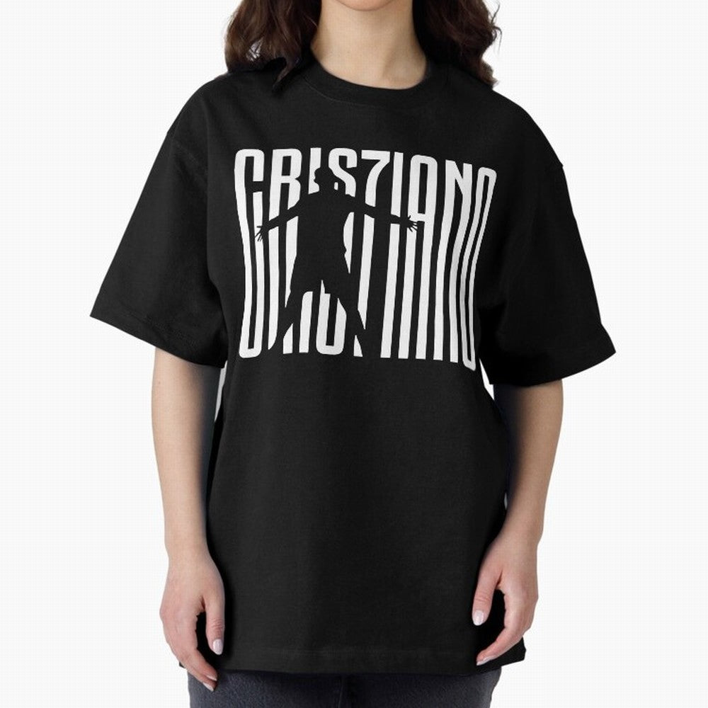Cristiano ronaldo Oversized T-Shirt Embrace the FIFA World Cup 2026 Group Stage Journey through Haaland Highlights, France Pride, Retro Football Energy, Iconic Rivalries, Trophy Chase Drama and Stadium Atmosphere; Perfect for Fans, Collectors,