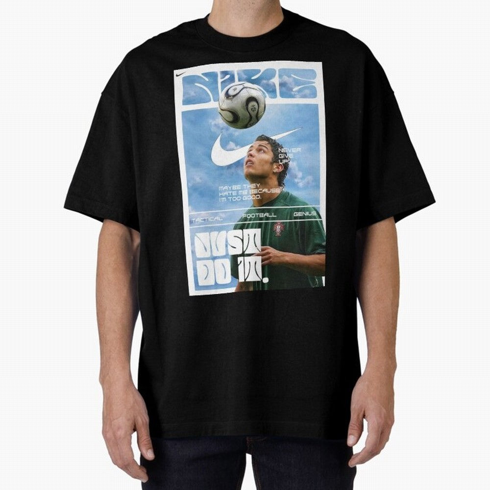 CR7 Oversized T-Shirt Show Fan Pride Across FIFA World Cup 2026 Inspired by CR7, Brazil Energy, Sports Nostalgia, International Competition, Famous Players and Unforgettable Victories; Ideal for Passionate Fans Who Love Underdog Stories, Superstar