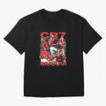 Retro Cristiano Ronaldo Manchester United Oversized T-Shirt Relive Match Day Hype around FIFA World Cup 2026 USA Canada Mexico, Cristiano Ronaldo, Haaland and CR7, England and Germany, Sports Nostalgia, International Competition, Famous Players and