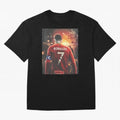 Cristiano Ronaldo Art iPad Case _amp_ Skin Oversized T-Shirt Spotlight Match Day Hype around FIFA World Cup 2026 Group Stage, Cristiano Ronaldo, England and Germany, Worldwide Fan Energy, Dramatic Goals, Stadium Lights and Championship