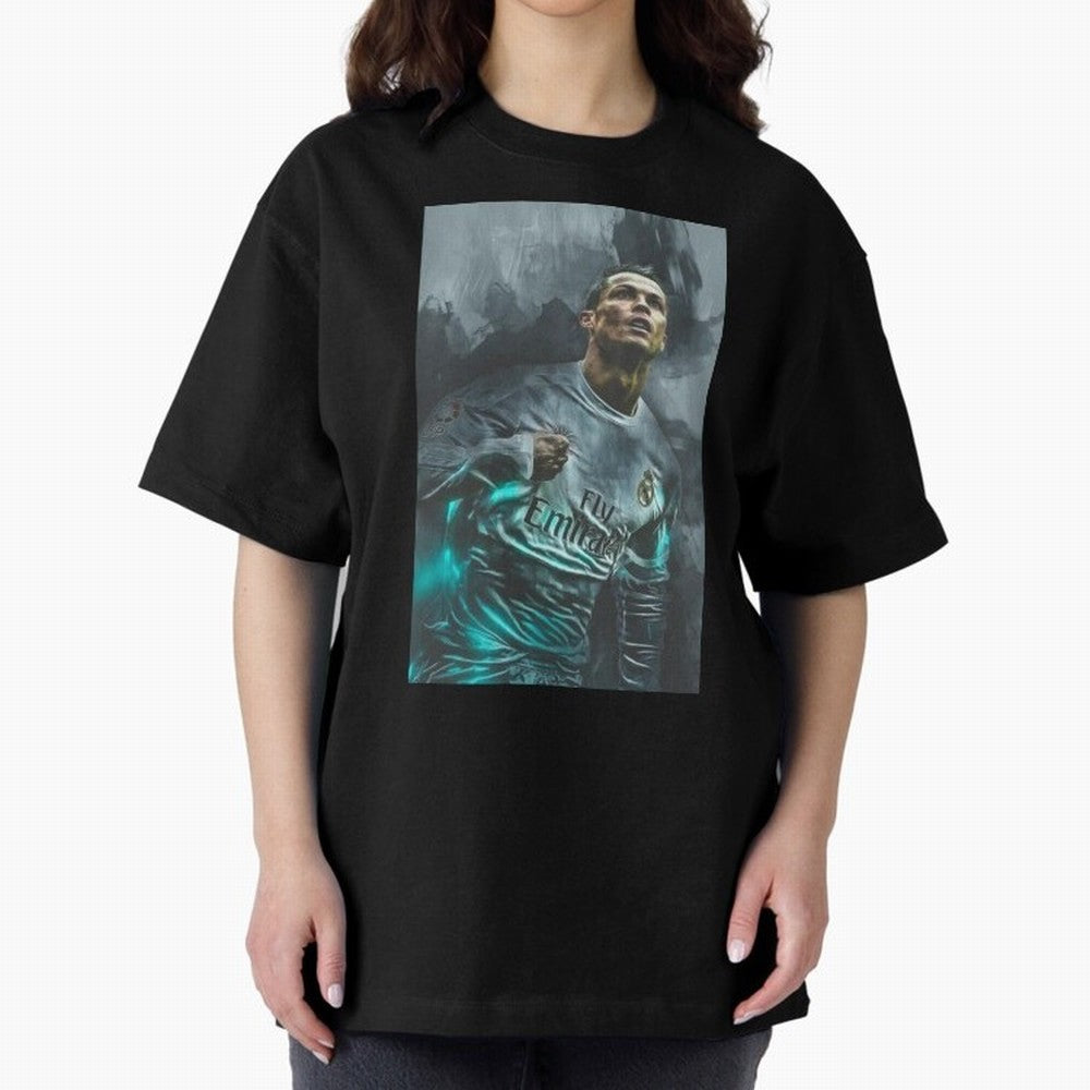 Cristiano Ronaldo iPhone Case Oversized T-Shirt Relive Global Football Passion for FIFA World Cup 2026 Group Stage, Made for Neymar, Brazil, Champion Mindset, Group Stage Buzz, Knockout Tension and Passionate Fan Culture; Great for Watch Parties,