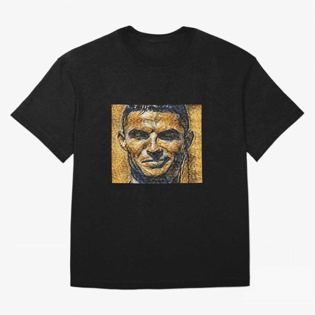 Cristiano Ronaldo Oversized T-Shirt Mark FIFA World Cup 2026 USA Canada Mexico Connected to Neymar, Haaland and Cristiano Ronaldo, Spain and Netherlands Energy, Soccer Culture, Superstar Moments, National Team Dreams and Competitive Fire; Perfect