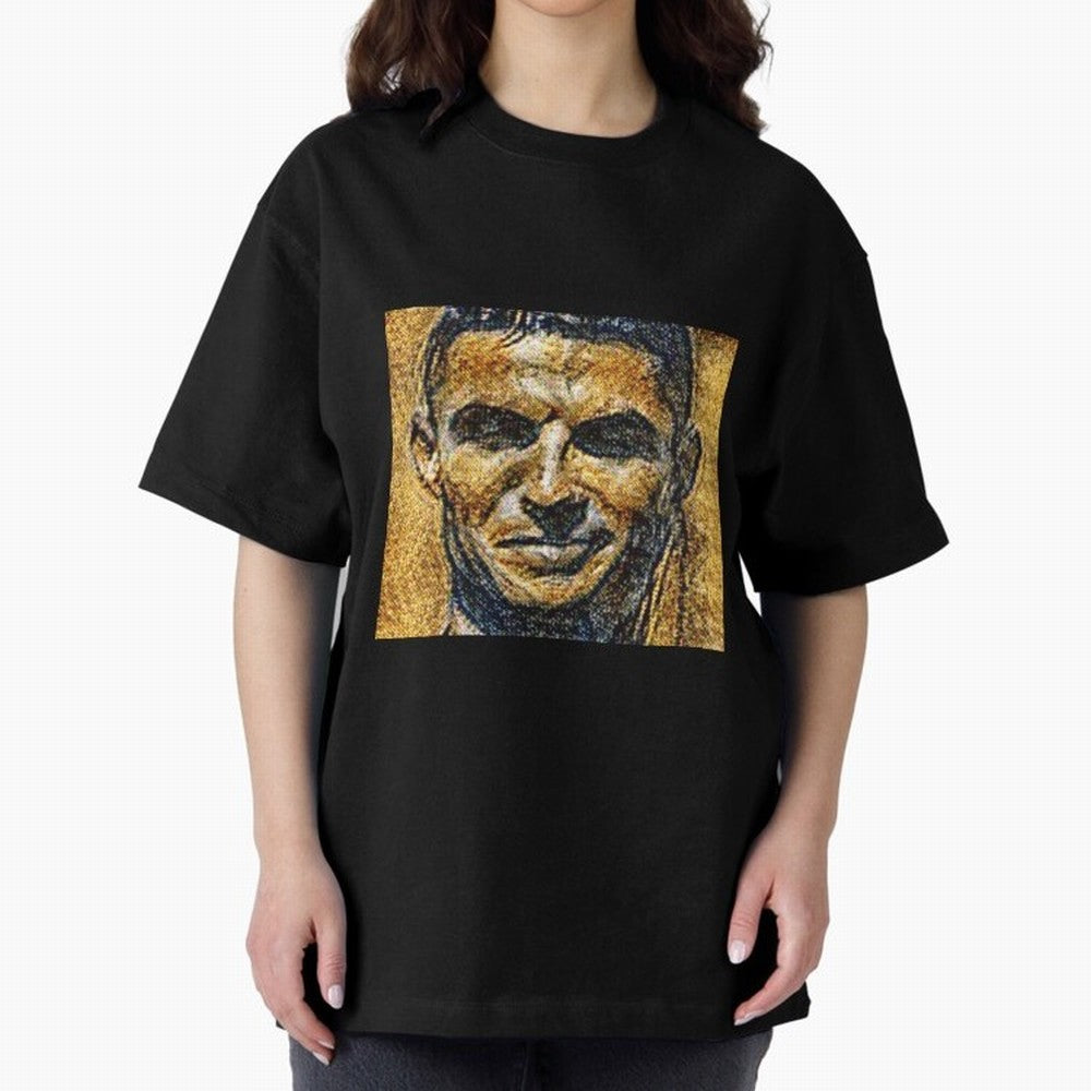 Cristiano Ronaldo Oversized T-Shirt Mark FIFA World Cup 2026 USA Canada Mexico Connected to Neymar, Haaland and Cristiano Ronaldo, Spain and Netherlands Energy, Soccer Culture, Superstar Moments, National Team Dreams and Competitive Fire; Perfect