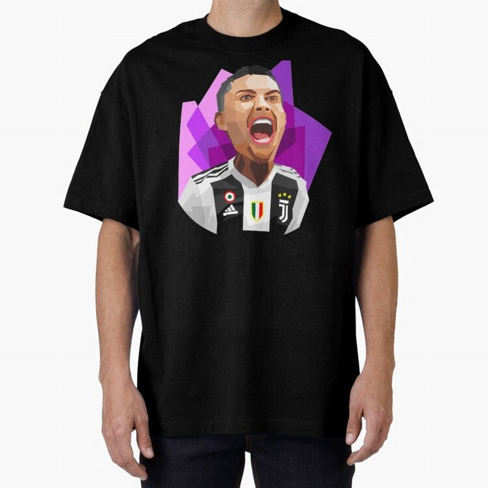 Cristiano Ronaldo Amazing Ronaldo Oversized T-Shirt Bring FIFA World Cup 2026 Spirit, Made for England, France and Netherlands, Mbappe and Neymar, Supporter Pride, Iconic Celebrations, Legendary Names and Global Match Day Energy; Created for Match