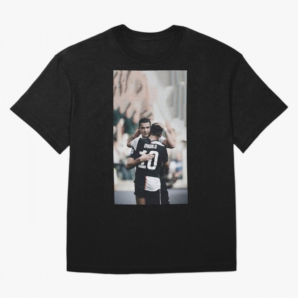 ronaldo with dybala Oversized T-Shirt Share the Excitement of FIFA World Cup 2026 Group Stage Celebrating Messi, Spain and Netherlands Energy, Supporter Pride, Iconic Celebrations, Legendary Names and Global Match Day Energy; Great for Supporters