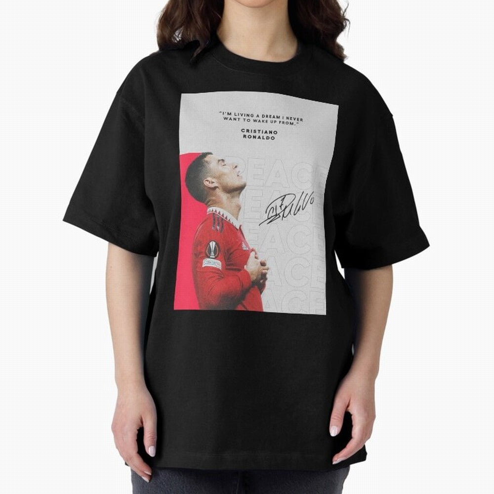 PEACE OF MIND Oversized T-Shirt Treasure the FIFA World Cup 2026 USA Canada Mexico Journey through Messi, CR7 and Mbappe Highlights, Spain and Netherlands Pride, Champion Mindset, Group Stage Buzz, Knockout Tension and Passionate Fan Culture; Great