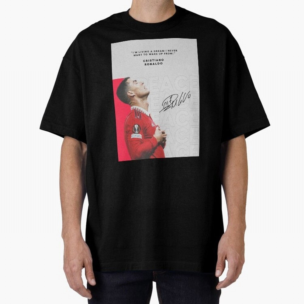 PEACE OF MIND Oversized T-Shirt Treasure the FIFA World Cup 2026 USA Canada Mexico Journey through Messi, CR7 and Mbappe Highlights, Spain and Netherlands Pride, Champion Mindset, Group Stage Buzz, Knockout Tension and Passionate Fan Culture; Great